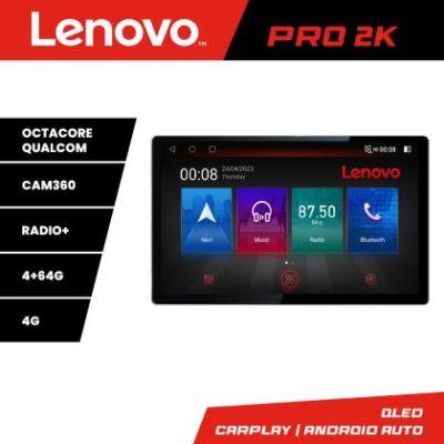 Navigatie Toyota Corolla 2017-2018 K-AURIS-2017 Lenovo PRO 4+64 13 inch 2K android 4G DSP gps internet 32