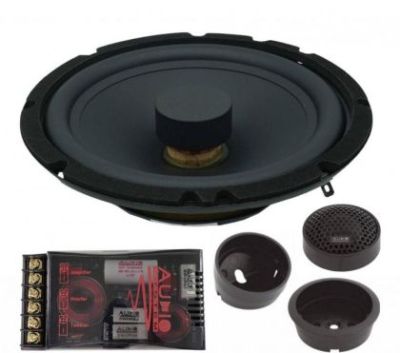Set 2 Difuzoare componente flat line, Audio System R 165 FLAT EVO 2, 90 watts, 165 mm, 6.5", 3 ohm, Radion eficienta ridicata