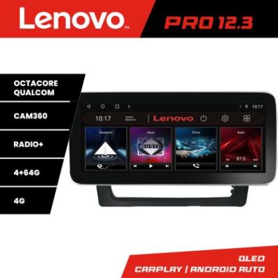 Navigatie Mitsubishi ASX 2020 K-asx2020 Lenovo PRO 4+64 12.3 inch qled android 4G DSP gps internet a