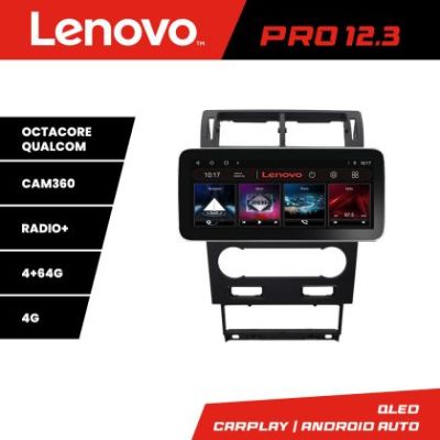 Navigatie Ford Mondeo 2004-2007 Lenovo Qled 12.3 inch Octa Core 4+64 360 DSP ADAS carplay android auto radio internet kit-mondeo2004-v2+PRO-12.3-4+64