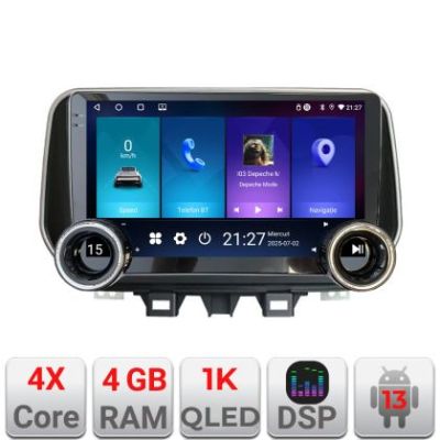 Navigatie Hyundai Tucson 2019 Edotec  4+64 10.5 inch Incell 1K android Wifi 5Ghz gps internet  Kit-1135