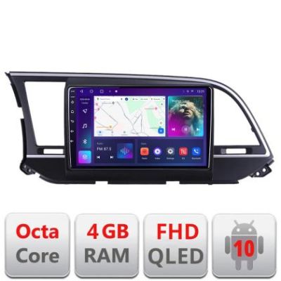 Navigatie Hyundai Elantra 2015-2018 B-581 Android Ecran QLED octa core 4+64 carplay android auto KIT-581+EDT-E309V3