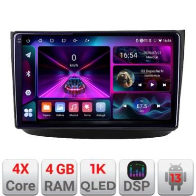 Navigatie Mercedes Vito Viano 2004-2006 dedicata Android radio gps internet 4+64 InCell display Qled 1K Rockchip Kit-+EDT-E210-RK