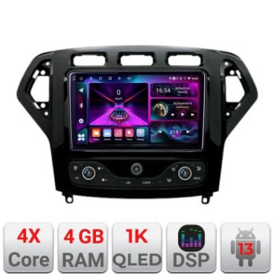 Navigatie Ford Mondeo 2007-2010 Android radio gps internet 4+64 InCell Display 1K KIT-mondeo-nav-07+EDT-E209-RK