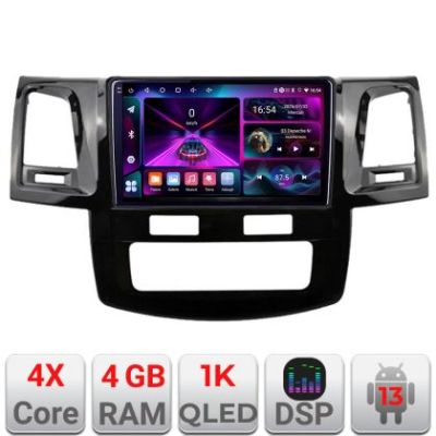 Navigatie Toyota Hilux 2008-2014 A-143  4+64 InCell Display 1K Android Waze USB Navigatie Internet Youtube Radio