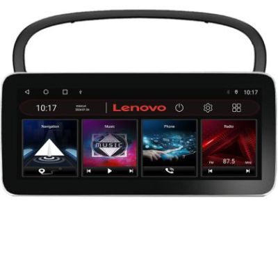 Navigatie Peugeot 607 Lenovo PRO 8+256 12.3 inch qled android 4G DSP gps internet  Kit-607