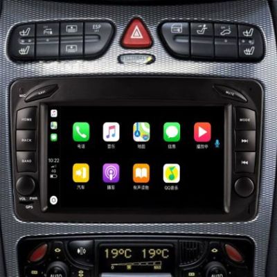 Navigație Mercedes Benz  W209 2001 - 2007, 7 inci, 4GB Ram, 64GB Stocare