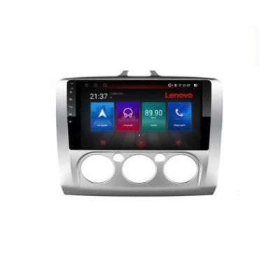 Navigatie Ford Focus 2 Manual Lenovo Kit-140-manual 8 core QLED Qualcomm 4+64 360 Android Waze USB Navigatie Internet Youtube Radio