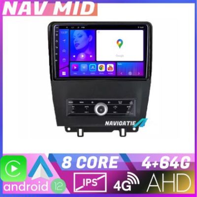 Navigatie Ford Mustang intre anii 2009 2014 EDOTEC-LITE Android Ecran 720P Octa Core 4 64 Carplay