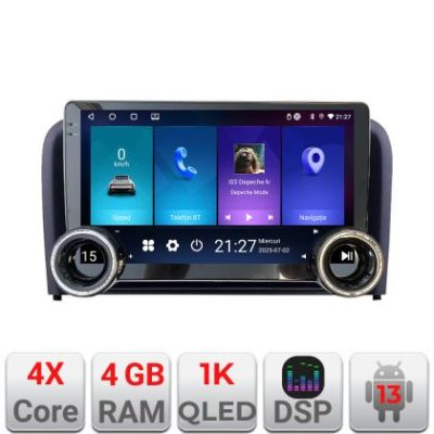 Navigatie Volvo S80 2004-2006 Kit-S80 Edotec  4+64 10.5 inch Incell 1K android Wifi 5Ghz gps internet  Co