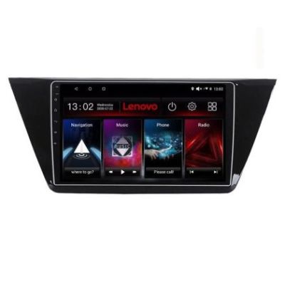 Navigatie Volkswagen Touran 2016- Lenovo Kit-3144 8 core QLED 2K 8+256 360 Android Waze USB Navigatie Internet Youtube Radio