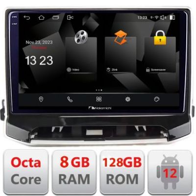 Navigatie Jeep Compass 2021- Nakamichi NAM5960PRO Octa core 8+128 carplay android auto radio gps internet