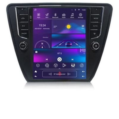 Navigatie Skoda Octavia 3,Qled 9.7" Qled 4+32 360 Android wifi 4G carplay android auto kit-tesla-045+EDT-E420