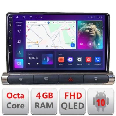 Navigatie Citroen C3 2017-2024 ecran color de fabrica dedicata Android QLED octa core 4+64 4G DSP FHD carplay android auto radio gps internet Android Kit-+EDT-E309v3