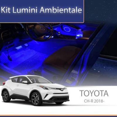 Lumini Ambientale Toyota CH-R 2018- set complet control telefon sau sistem original