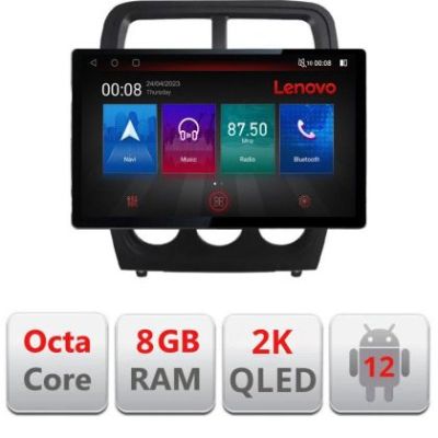 Navigatie Dodge Caliber 2010-2012 N-CALIBER ecran 13" 2K 8+128 Android Waze USB Navigatie 4G 360 Toslink Youtub