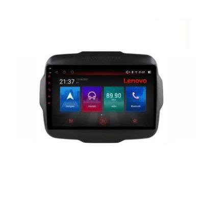 Navigatie Jeep Renegade 2015-2020 Lenovo Kit-500 8 core QLED Qualcomm 4+64 360 Android Waze USB Navigatie Internet Youtube Radio