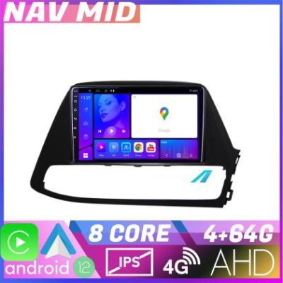 Navigatie Hyundai I30 2018-2021 Octa Core EDOTEC-LITE Android Ecran 720P Octa Core 4+64 Carplay  Android auto