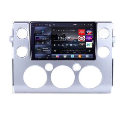 Navigatie Toyota FJ Cruiser 2006-2020 Android radio gps internet 8 core QLED 2K 16+512GB 360 Edotec