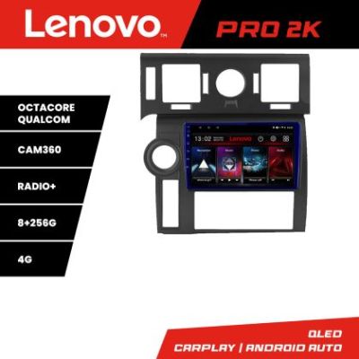 Navigatie Hummer H2 2008-2010 Android radio gps internet 8 core QLED 2K 8+256 360 Lenovo