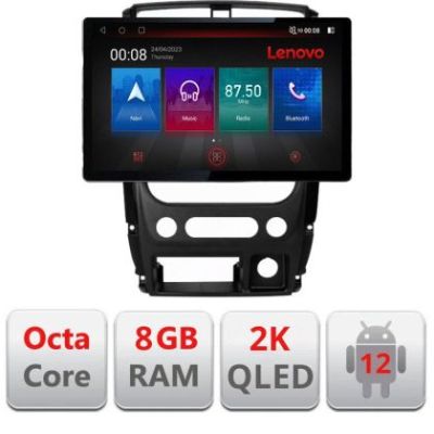 Navigatie Jimny 2007-2016 N-JIMNY07 ecran 13" 2K 8+128 Android Waze USB Navigatie 4G 360 Toslink Youtube Radio