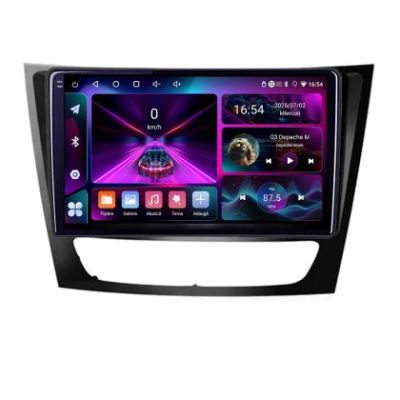 Navigatie Mercedes W211 W219 A-090  4+64 InCell Display 1K Android Waze USB Navigatie Internet Youtube Radio