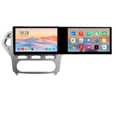 Navigatie Ford Mondeo 2006-2010 Kit-mondeo-ac Edotec 2 ecrane  8 core 4+128 21.6 inch Incell android Wifi 5Ghz gps internet