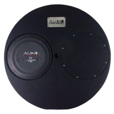 Subwoofer pasiv cu incinta, Audio System, SUBFRAME, 300 w rms, 400 w max, difuzor 10", roata de rezerva