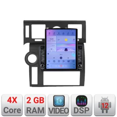 Navigatie Hummer H2 2008-2010 ecran tip TESLA 9.7" cu Android Radio Bluetooth Internet GPS WIFI 2+32 DSP Quad Core