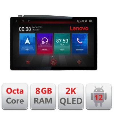 Navigatie Honda Civic 2012-2015 N-132 ecran 13" 2K 8+128 Android Waze USB Navigatie 4G 360 Toslink Youtube Radi