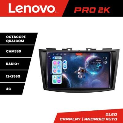 Navigatie Suzuki Swift 2010-2017 Lenovo Kit-179 8 core QLED 2K 12+256 360 Android Waze USB Navigatie Internet Youtube Radio