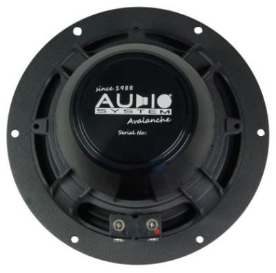Set 2 Difuzoare componente, Audio System Avalanche 165-2, 160 watts, 165 mm, 6.5", 4 ohm, fara filtre High End