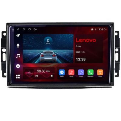 Navigatie Chrysler Jeep M-202 Octa Core Android Radio Bluetooth GPS WIFI/4G DSP 2K 8+128GB 360 Toslink v3