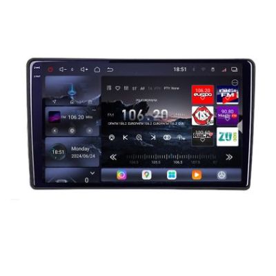 Navigatie Peugeot 307 2001-2008 Edotec Kit-307 8 core QLED 2K 16+512GB 360 Android Waze USB Navigatie Internet Youtube Radio