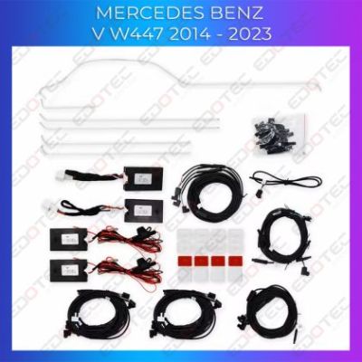 Lumini Ambientale Mercedes Benz V Klass W447 set complet usi si bord control din telefon sau sistemul original AMB-ME-W447