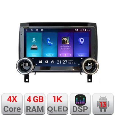 Navigatie Mercedes SLK 2004-2011 Kit-SLK Edotec  4+64 10.5 inch Incell 1K android Wifi 5Ghz gps internet