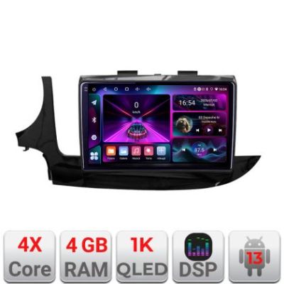 Navigatie Opel Mokka 2016- A-MOKKA2 4+64 InCell Display 1K Android Waze USBNavigatie Internet Youtube Radio V1