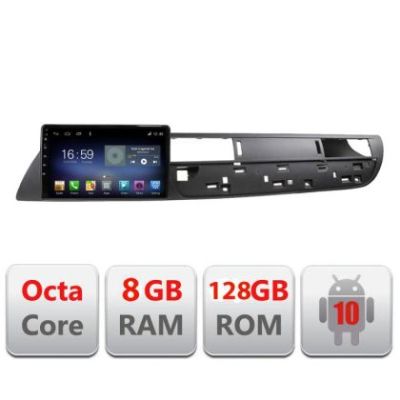 Navigatie Citroen C5 F-C5 Octa Core cu Android Radio Bluetooth Internet GPS WIFI DSP 8+128GB 4G