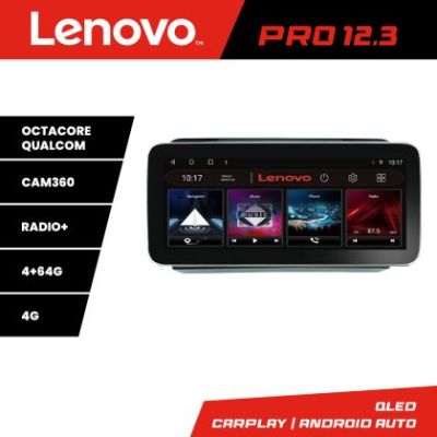 Navigatie VW PQB K-vw Lenovo PRO 4+64 12.3 inch qled android 4G DSP gps internet  8Core v1
