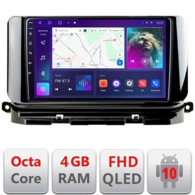 Navigatie Skoda Octavia 4 2020-2024 Android radio gps internet quad core 4+64 carplay android auto KIT-octavia4+EDT-E310v3