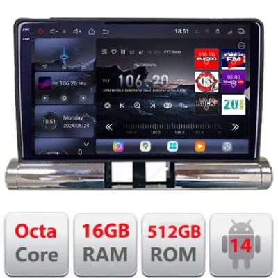 Navigatie Citoren C3 2017-2024 radio cd Qled 2K Octa Core 16+512 LTE 4G DSP Wifi 5Ghz android auto carplay radio gps internet Kit-+EDT-E809-2K