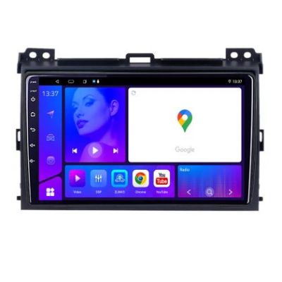 Navigatie Toyota Prado 2007 KIT 456 EDOTEC-LITE Android Ecran 720P Octa Core 4 64 Carplay