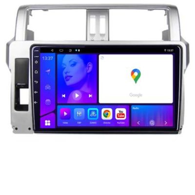 Navigatie Toyota Landcruiser J150 Prado 2014 2017 KIT 065 EDOTEC-LITE Android Ecran 720P Octa Core 8 128 Carplay