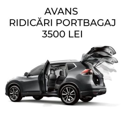 Avans integral kit ridicare portbagaj la comanda - 3500 lei