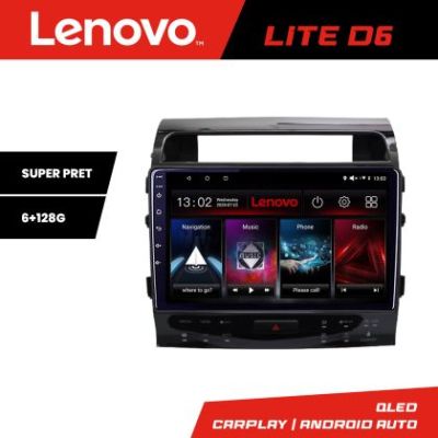 Navigatie Toyota Landcruiser J150 2010-2018 Lenovo 8 core 6+128 GB Android Waze USB Navigatie Internet Youtube Radio