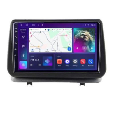 Navigatie Renault Clio 3 2005-2013 B-Clio3 Android Ecran QLED octa core 4+64 carplay android auto kit-clio3+EDT-E309V3