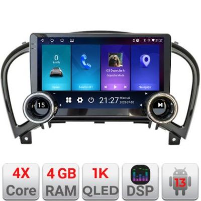 Navigatie Nissan Juke 2010-2015 Kit-JUKE Edotec  4+64 10.5 inch Incell 1K android Wifi 5Ghz gps internet