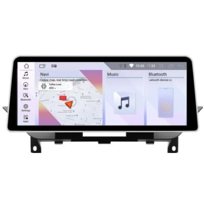 Navigatie BMW X1 E84 2010-2011 cu ecran CIC Android ecran 10.25" 4+32 4G BT