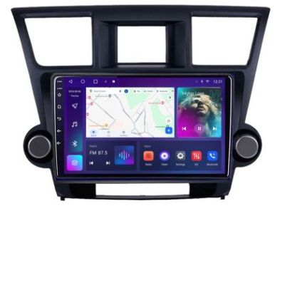 Navigatie Toyota Highlander 2007-2013 Android Ecran QLED octa core 4+64 carplay android auto KIT-highlander+EDT-E310V3
