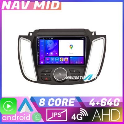 Navigatie Ford Kuga 2015 2020 SYNC2 si SYNC3 EDOTEC-LITE Android Ecran 720P Octa Core 4 64 Carplay